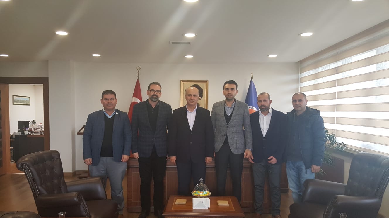 Mersin Üniversitesi Rektörü Sayın Ahmet ÇAMSARI Ziyareti